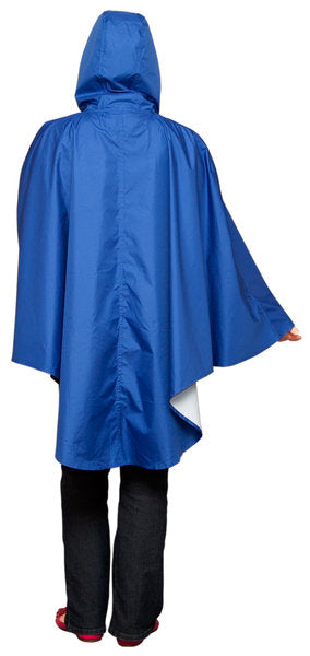 Women's Poncho from the back