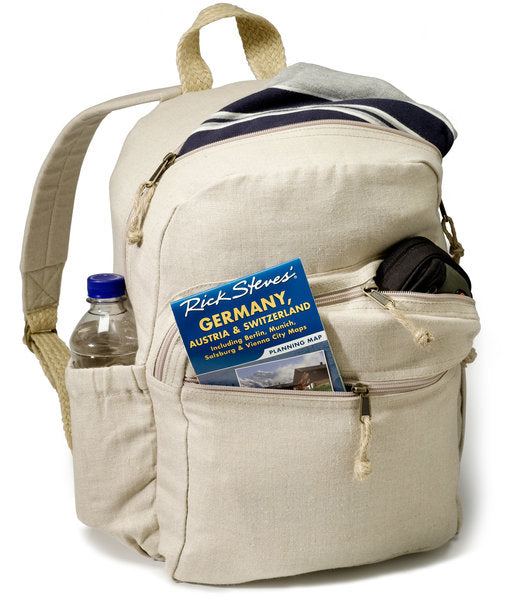 Civita 100% Hemp Day Pack - packed