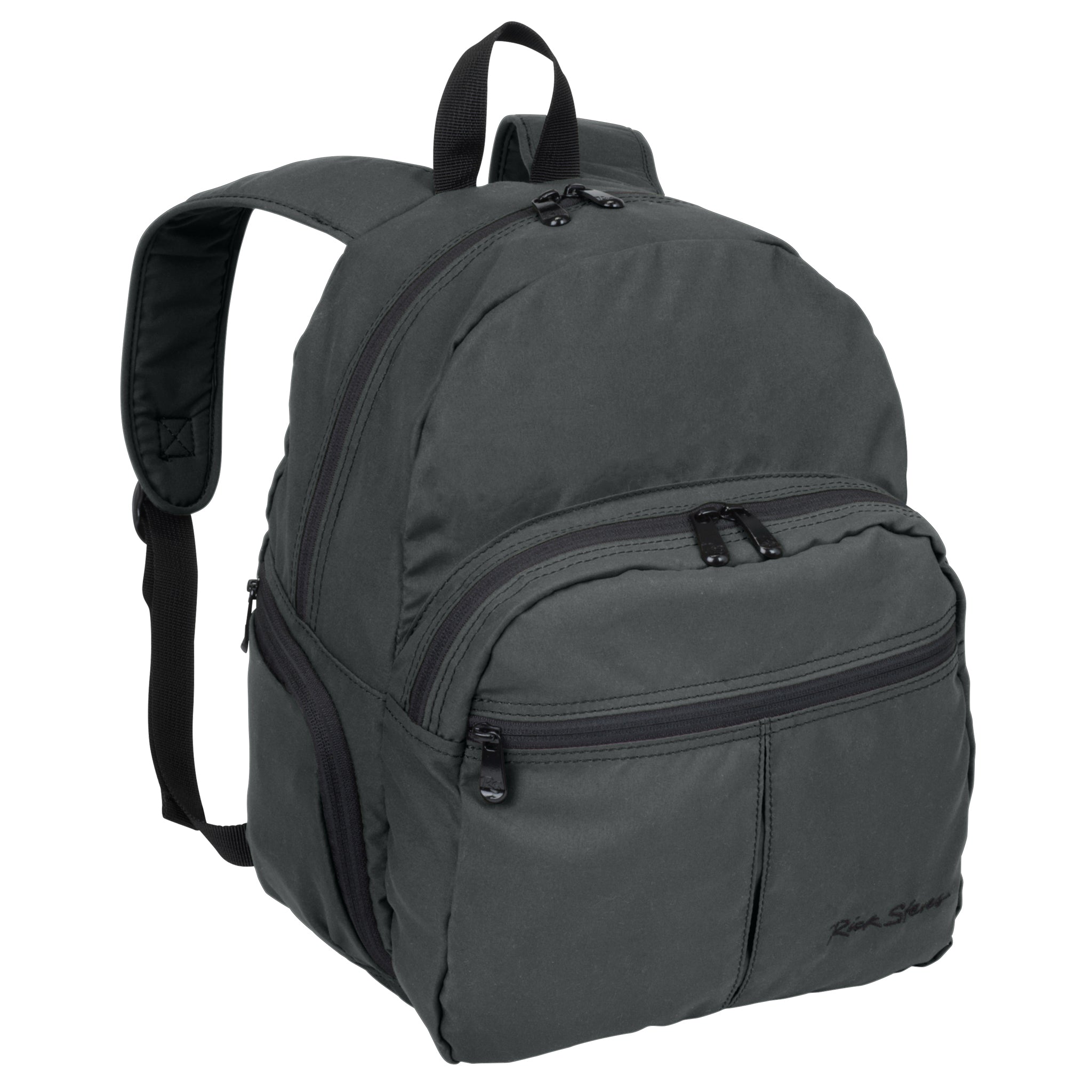 graphite microfiber day pack front