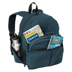 blue spruce microfiber day pack packed