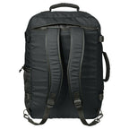black carry on backpack straps