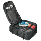 Graphite open interior carry on backpack