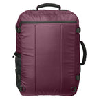 Plum carry on backpack back