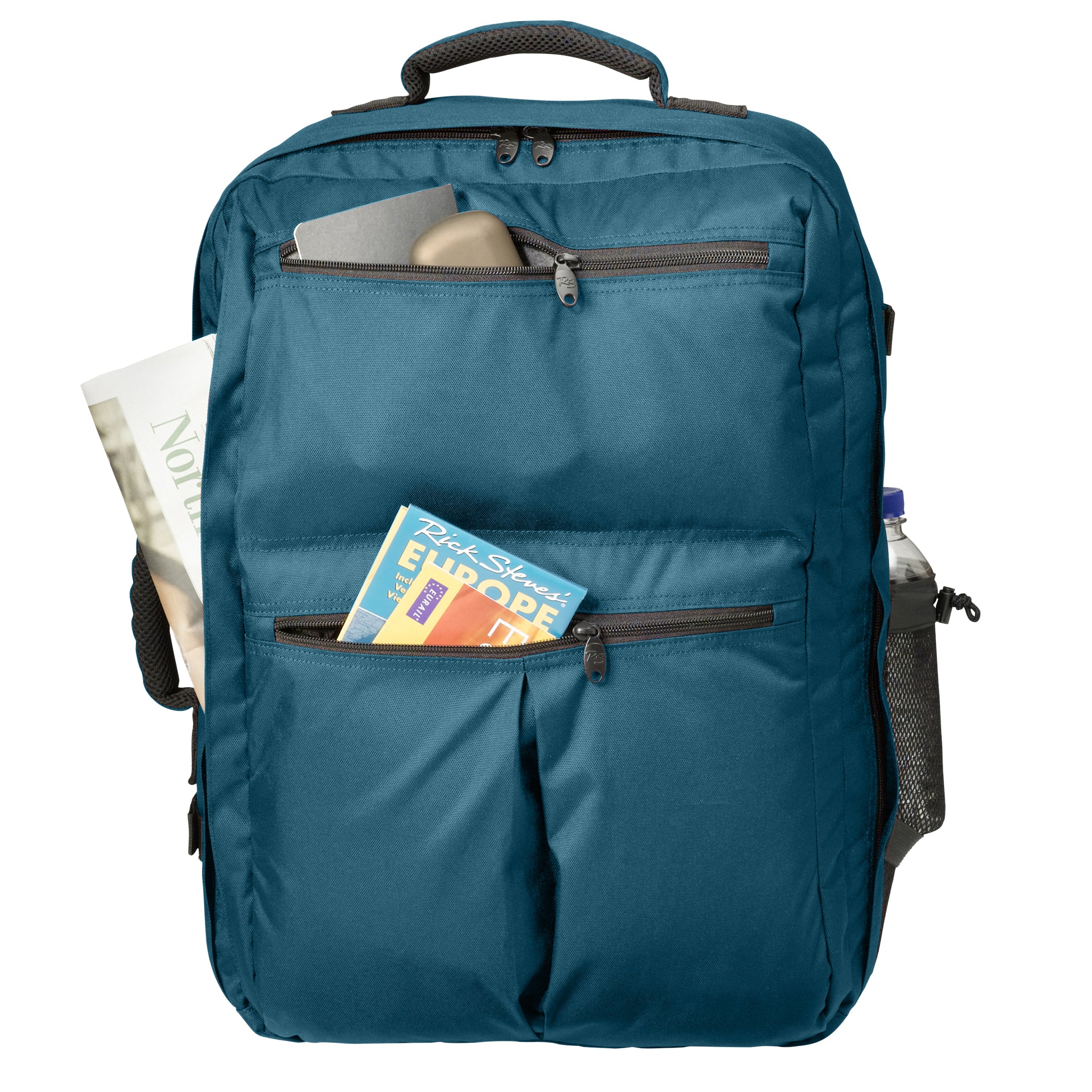 blue spruce carry on backpack pockets