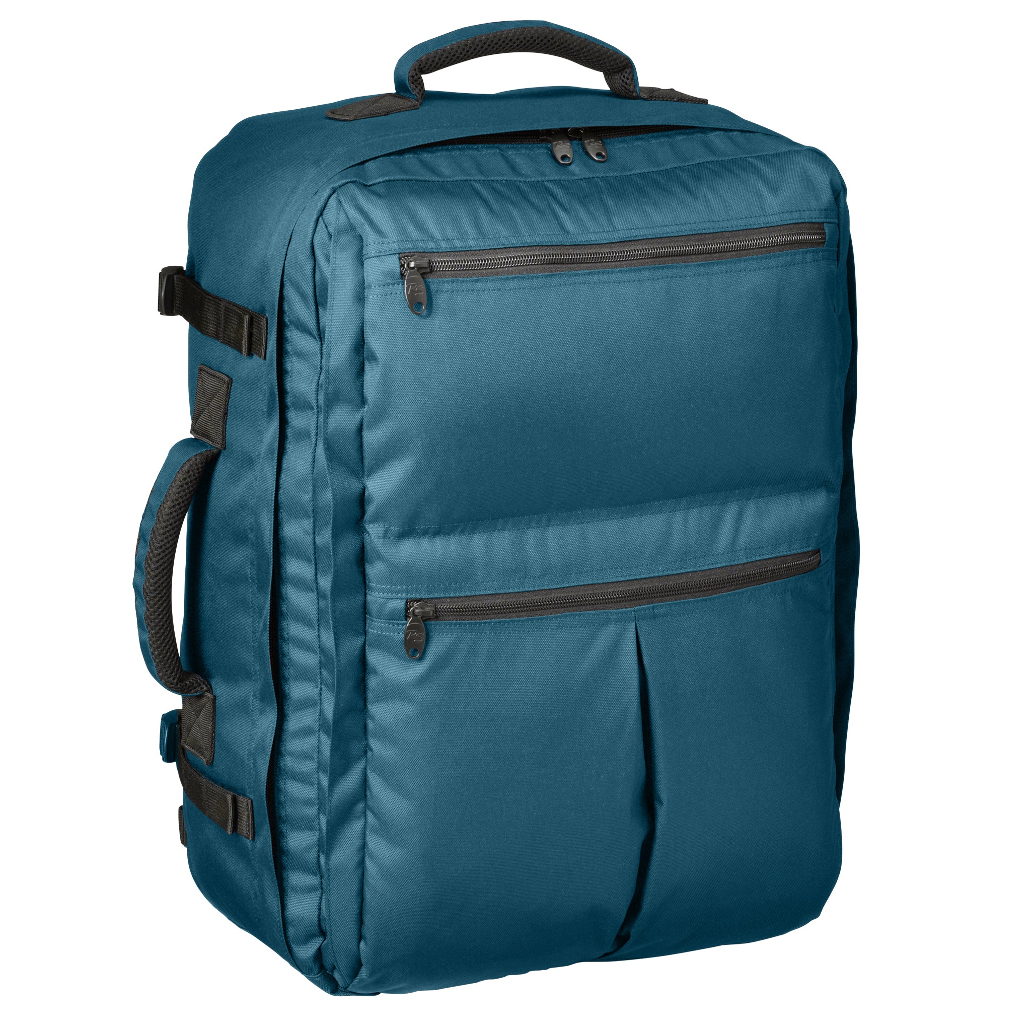 blue spruce carry on backpack front