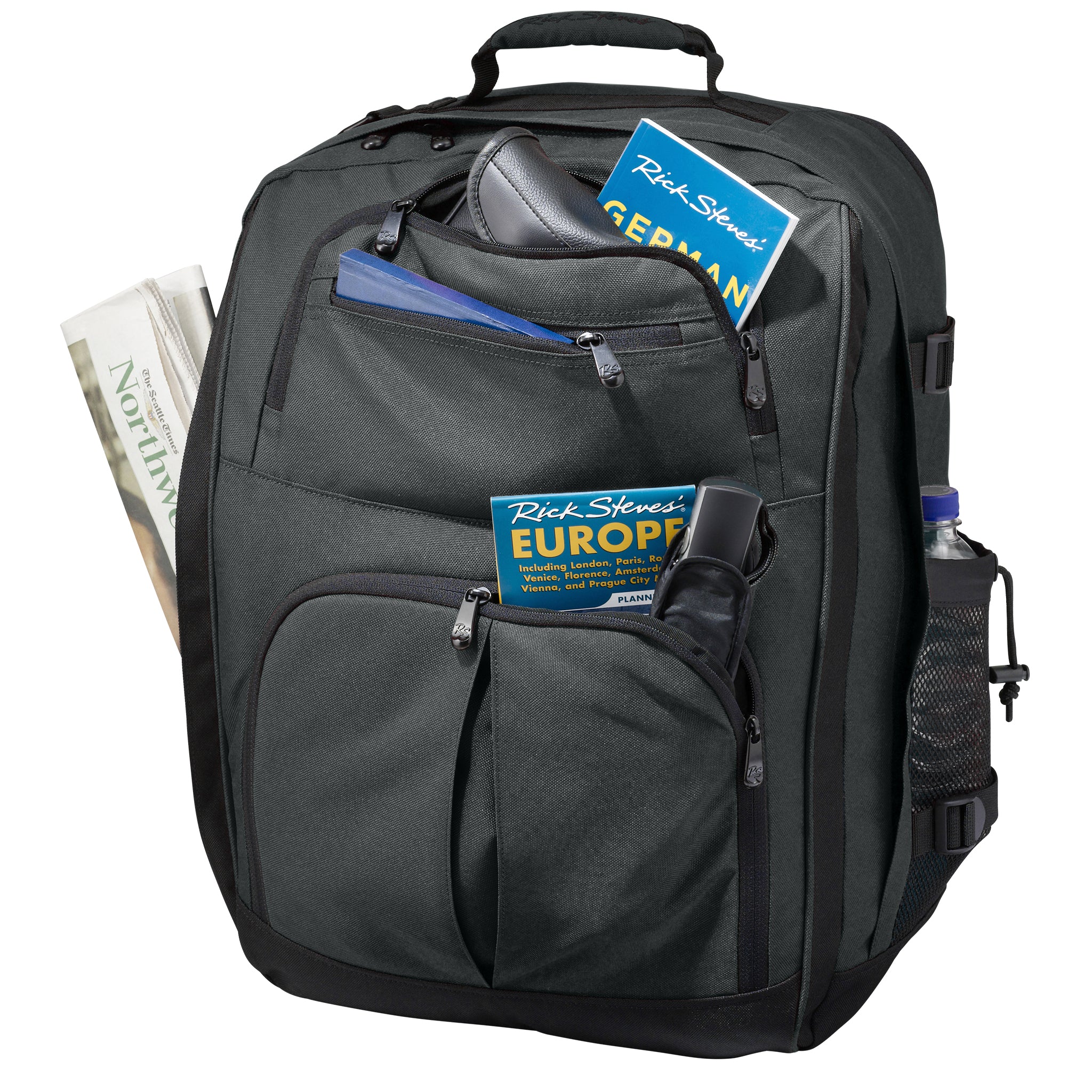 graphite convertible carry on pockets
