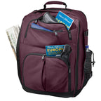 plum convertible carry on pockets