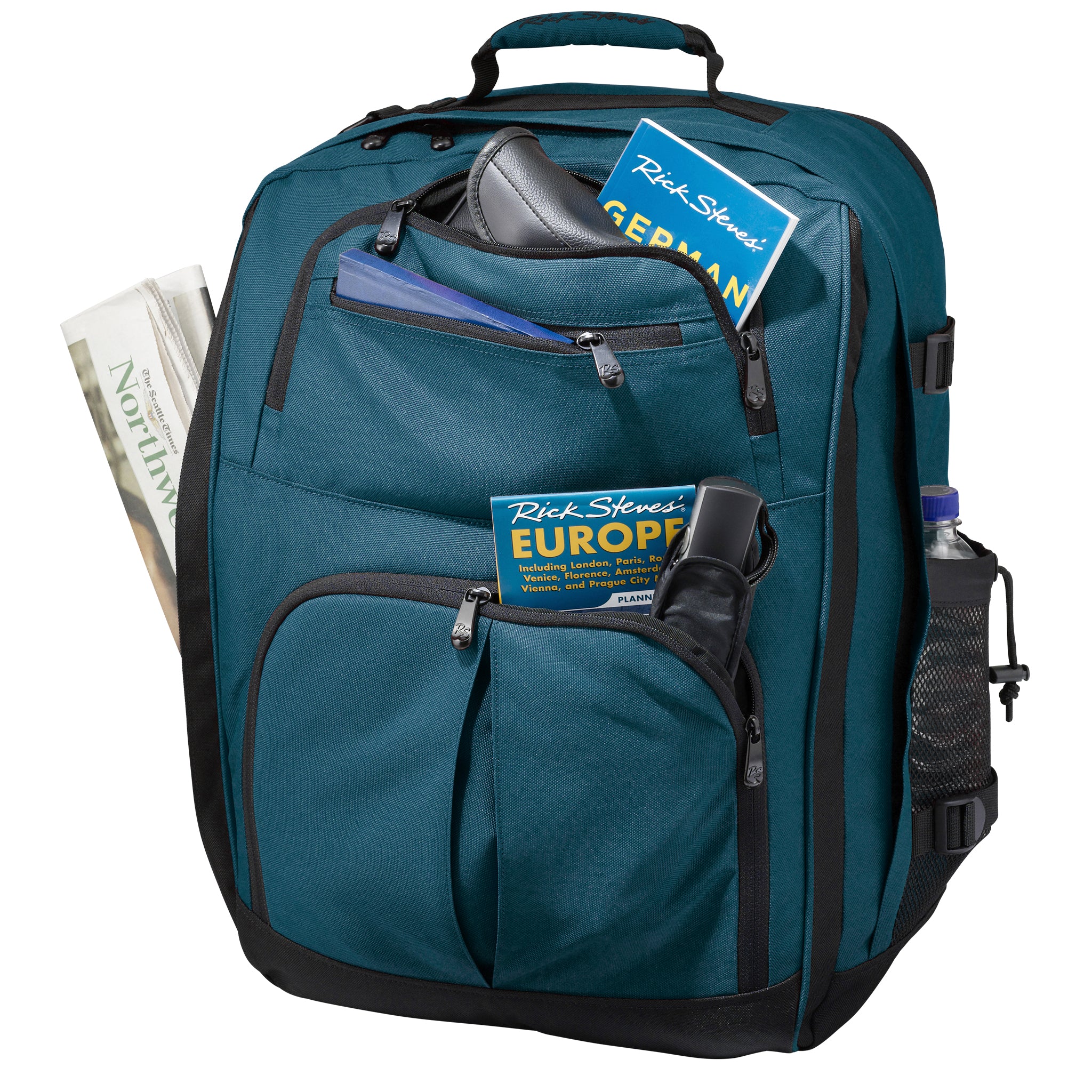 blue spruce convertible carry on pockets