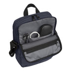 heather navy copenhagen bag front pocket