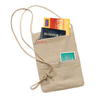 Essential Silk Neck Wallet - packed