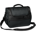 black euro flight shoulder carry on duffel