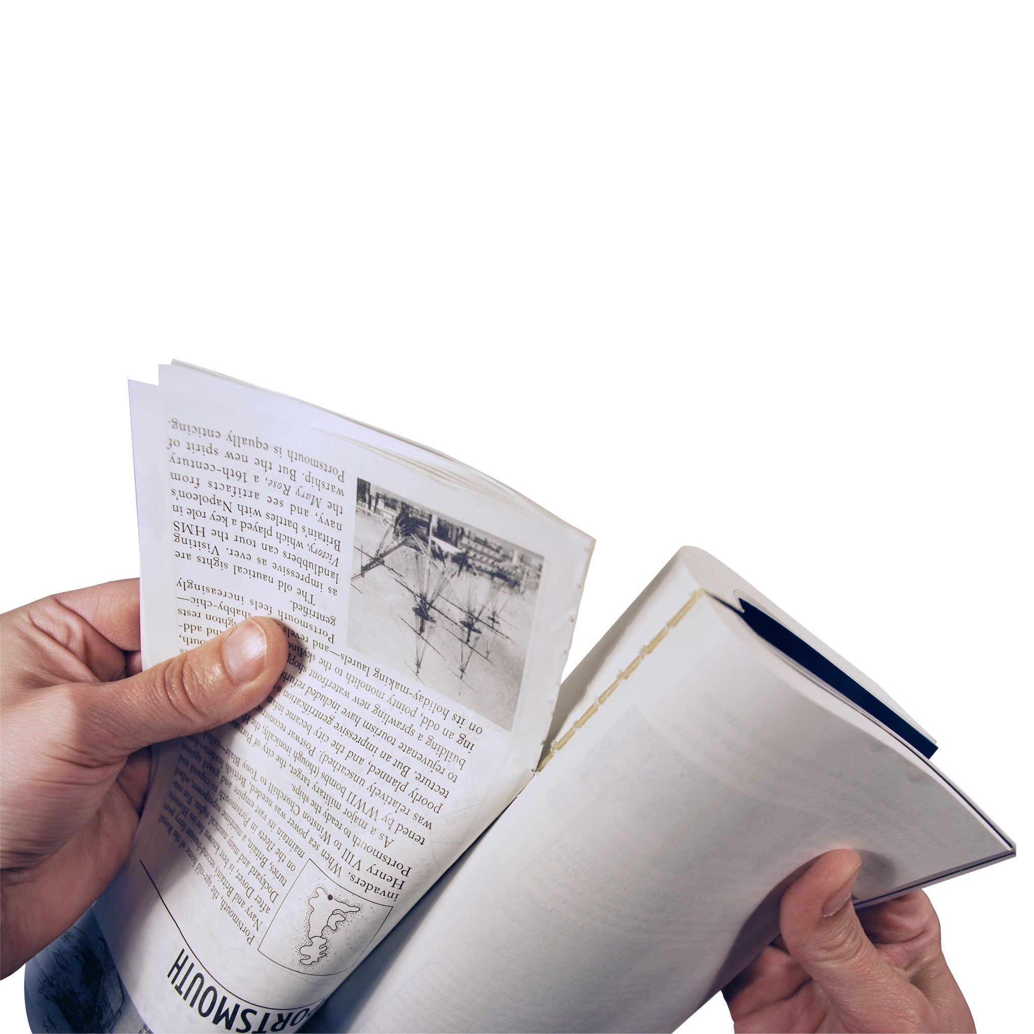 Guidebook Page Binder - tearing pages