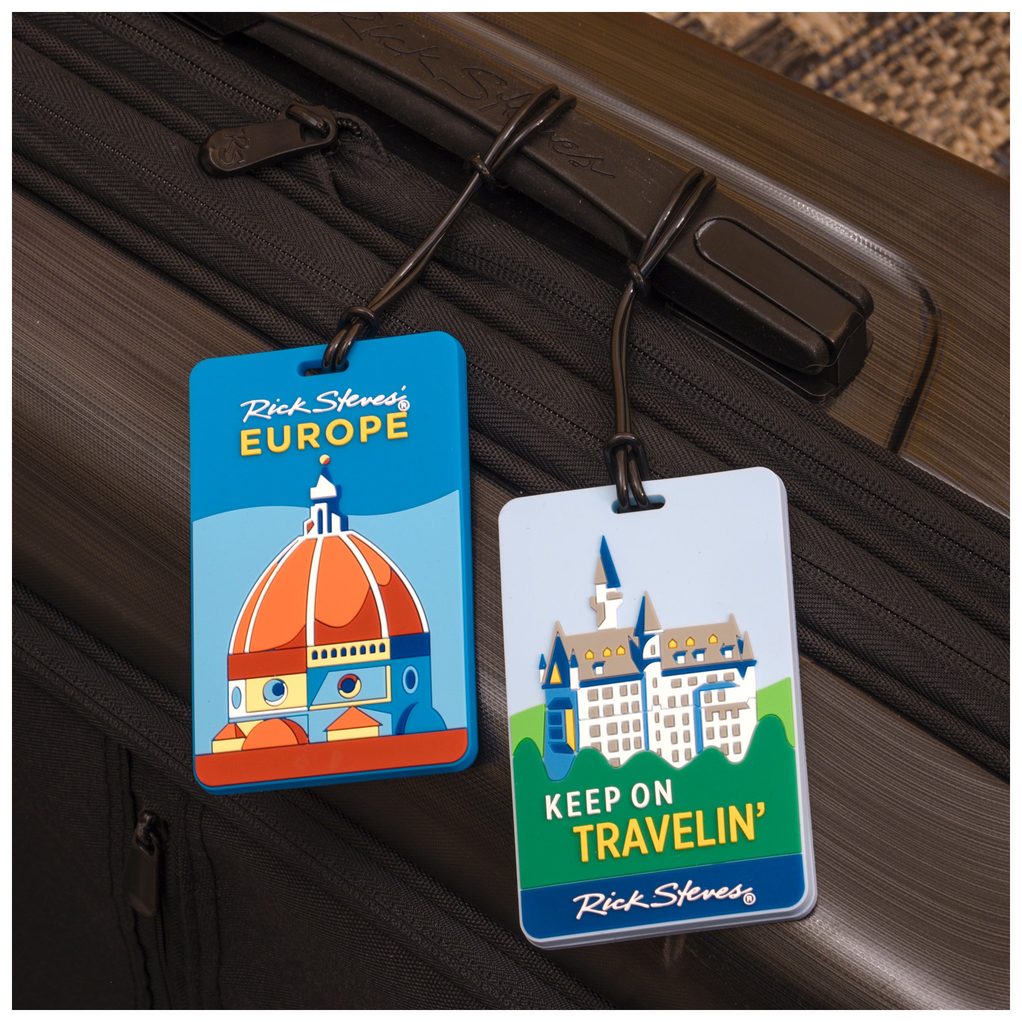 Luggage Tag Set feat. European Destinations – Rick Steves Europe