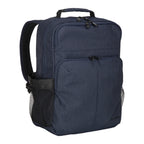 heather navy oslo backpack front