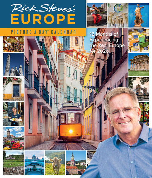 Rick Steves Europe Wall Calendar 2026