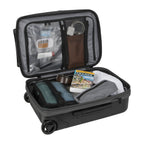 heather gray riga carry on interior