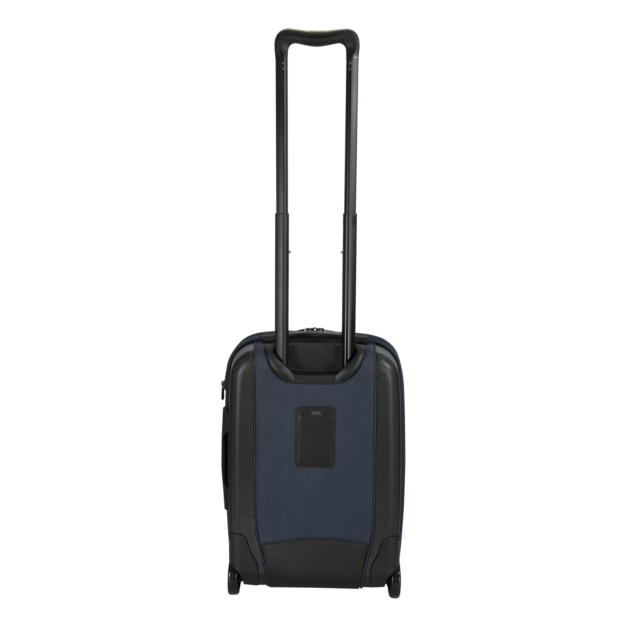 heather navy riga carry on back image