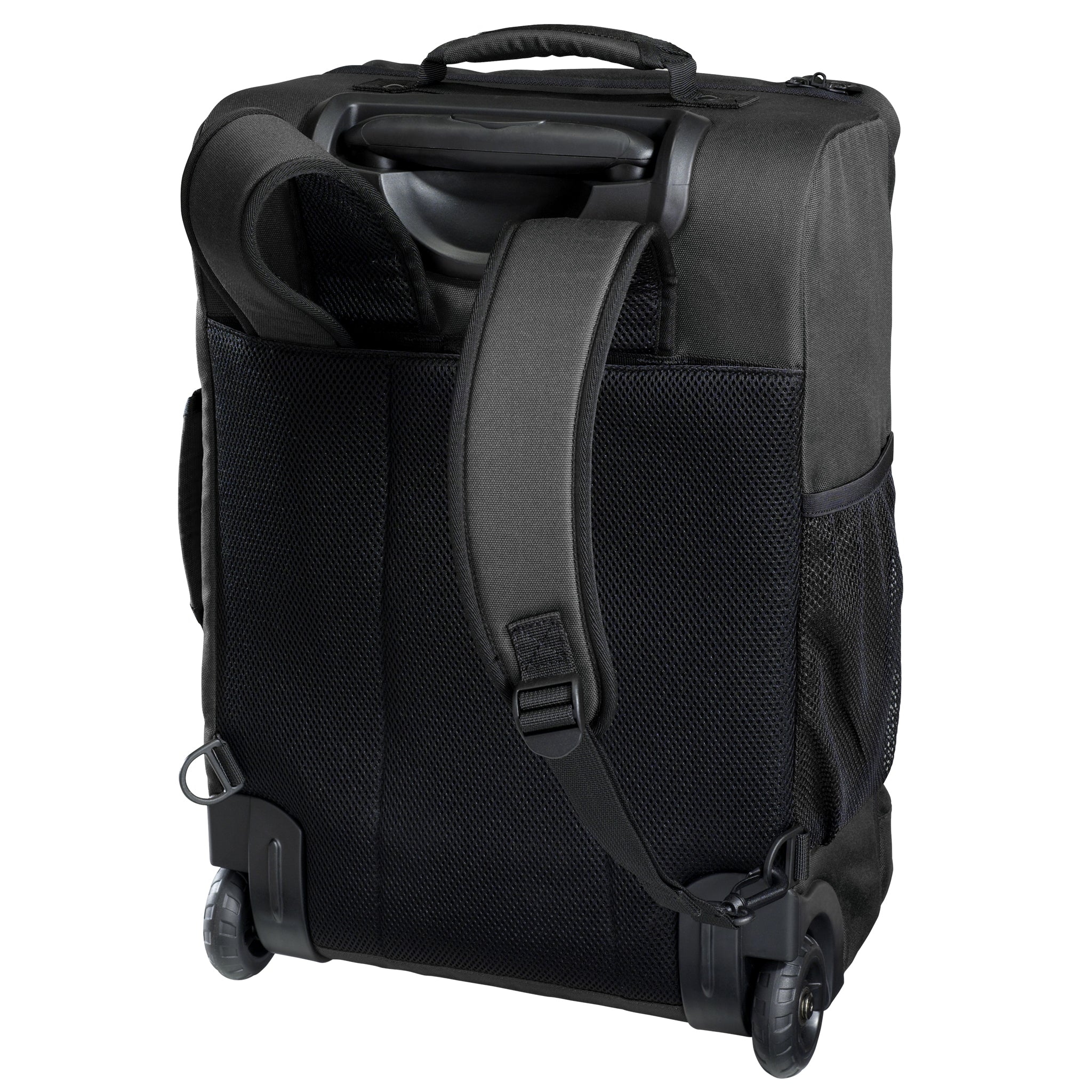 graphite rolling backpack straps