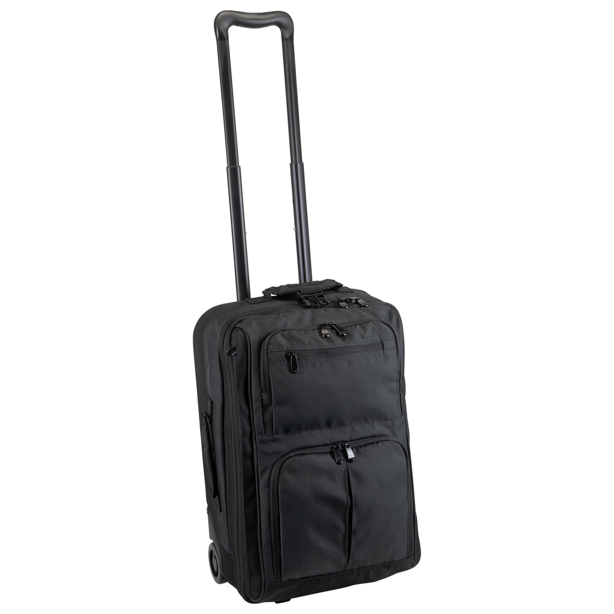black handle long carry on bag