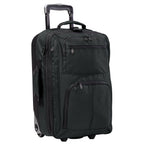 black rolling carry on front image