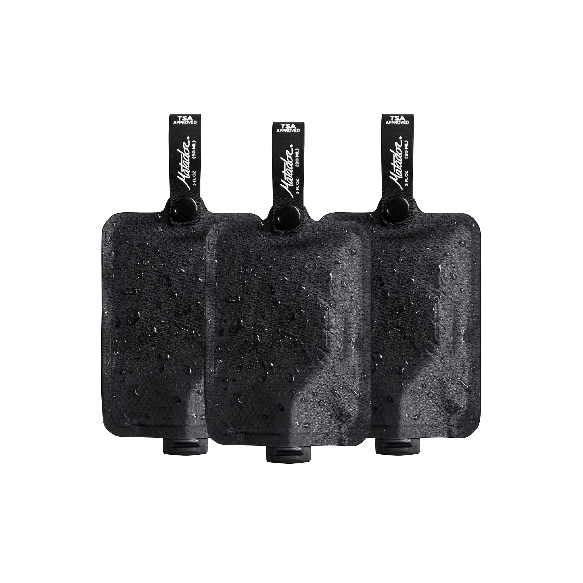 Rick Steves Store: Matador® FlatPak™ Travel Toiletry Bottles - 3 Pack