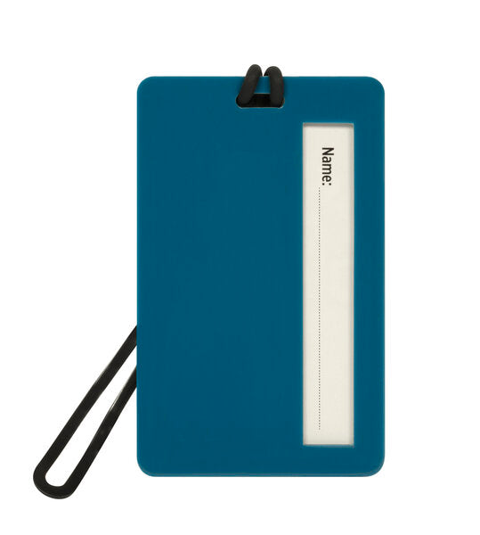 Luggage tag for Rick Steves tour members - back