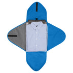 turquoise folding board open