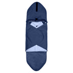 dark navy folder 2 flap shut