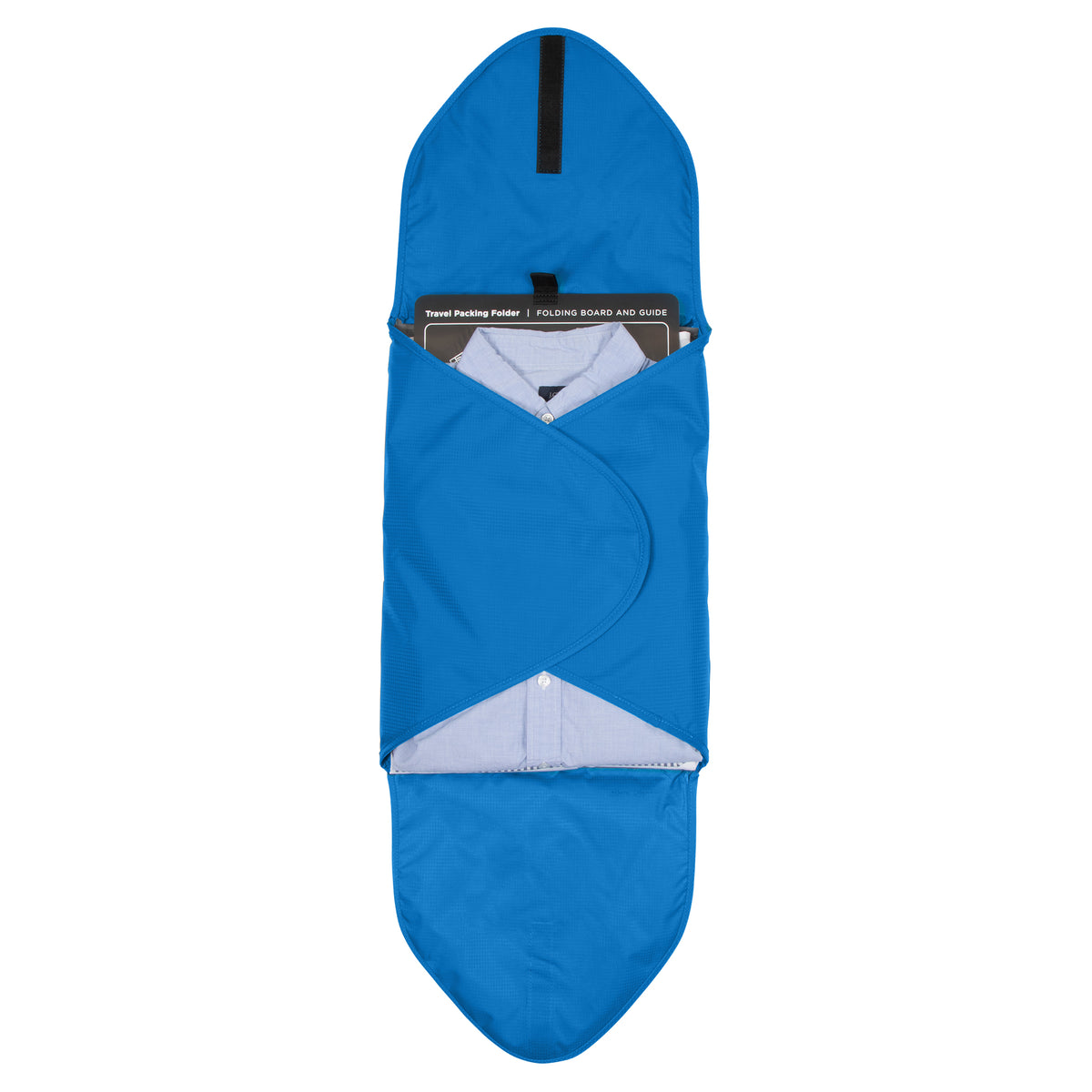 turquoise folder 2 flap shut