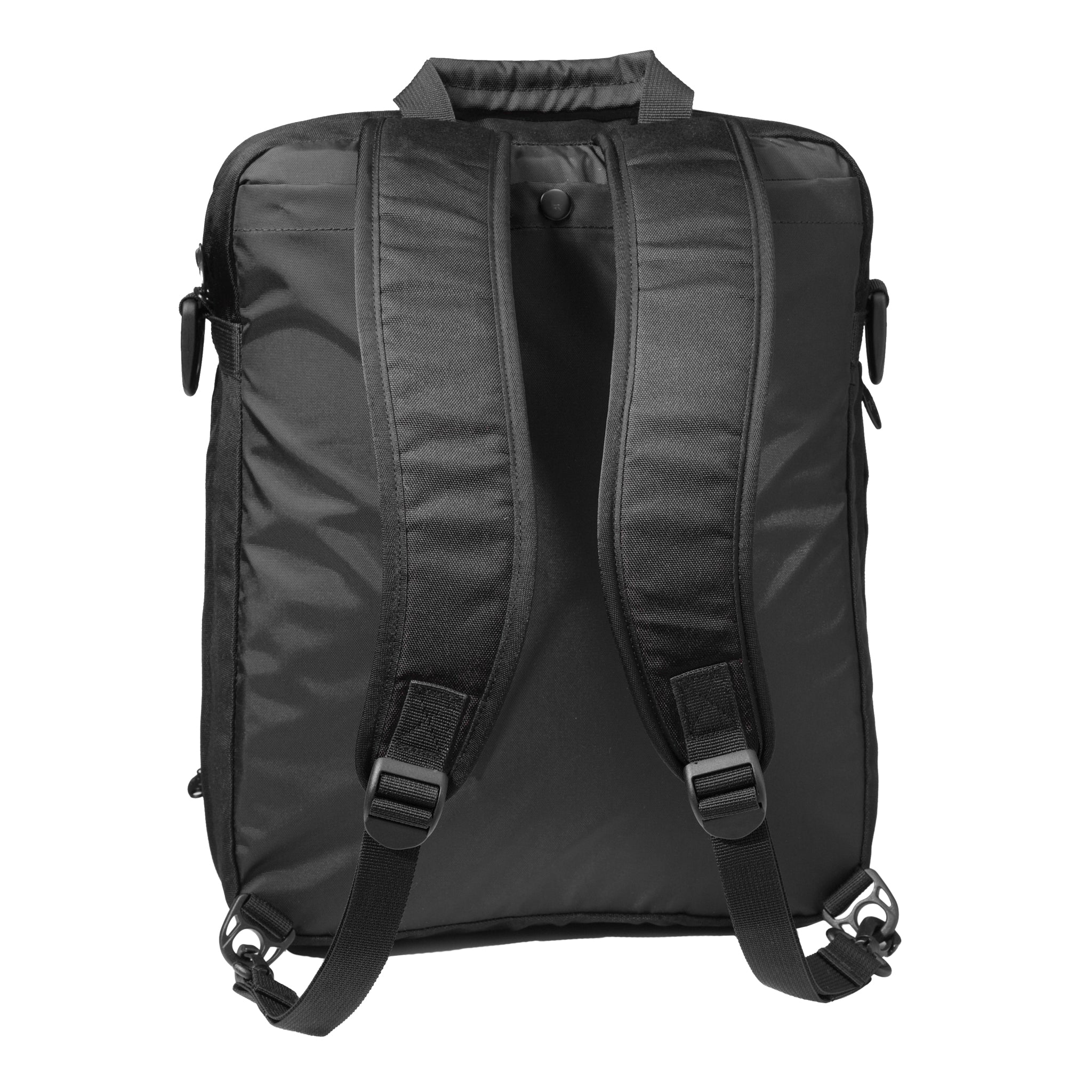 black veloce shoulder bag back