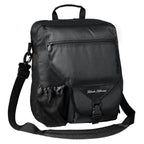 black veloce shoulder bag front