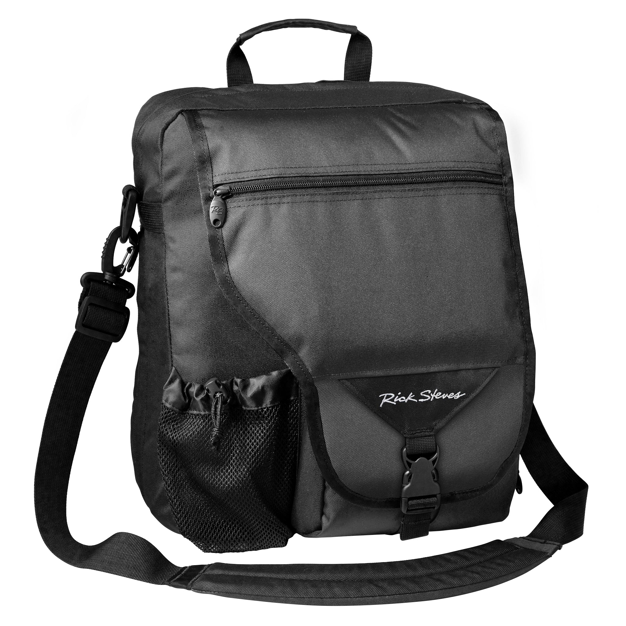 graphite veloce shoulder bag front
