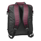 plum veloce shoulder bag back