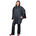 Women's Poncho in Black